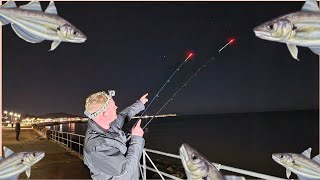 Colwyn Bay sea fishing UK - ITS A GOOD ONE, MUST WATCH! CHASING COD STILL 😉