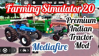 Farming Simulator 20 New Mod| Fs 20 Indian Tractor and Map Mod #farminggames #fs20mods #fs23mods