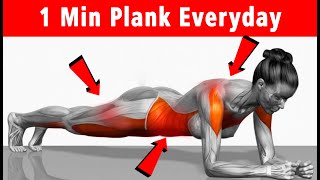 What will happen to your body if you do plank everyday