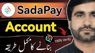 Sadapay Account Banane Ka Tarika - 2024 Your account verification s pending SADA pay