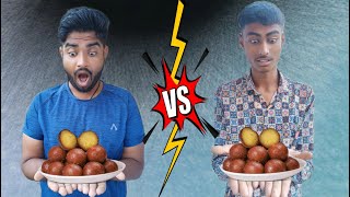 Gulab Jamun Eating Challenge | 10 SEC. Me kha Gya 😜| #challenge #eating #viral