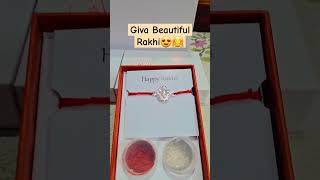 Giva Rakhi 😍🤗 Giva Rakhi is really beautiful and lovely for brothers. #shortvideo #shorts  #viral