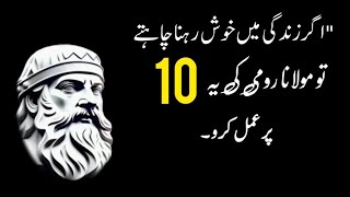 Maulana Rumi quotes in Urdu | Happy lessons to the 10 Qoutes #islamic #maulanarumiquotes