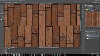 How To: Stylized Wooden Planks Texture [Part 9]