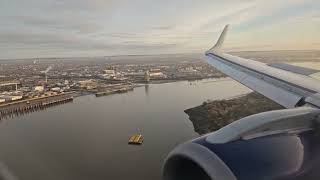 London City Landing British Airways Cityflyer Embraer 190