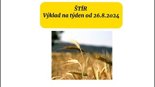 ŠTÍR♏️ Výklad na týden od 26.8.2024