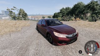 Old Honda Accord Driving | BeamNG.drive (Gamepad Gameplay)