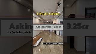 Modern & Spacious 3 BHK Apartment in Dwarka - A Perfect Family Home. #3bhkflats