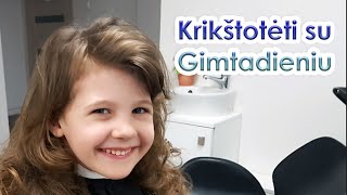 Sveikinu krikšto tėtį su gimtadieniu