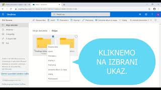 UVOD V DELO Z OBLAČNO STORITVIJO MICROSOFT ONEDRIVE