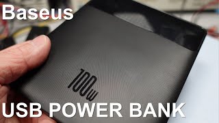 Baseus 100W USB Power Bank Review and Test