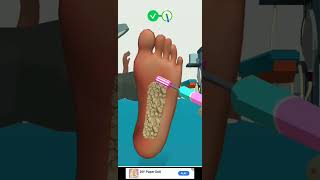 foot clinic ASMR shorts video #androidgames #gameplay