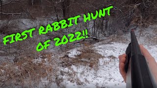 New York Rabbit Hunting ( We Did Some SHOOTING!! )