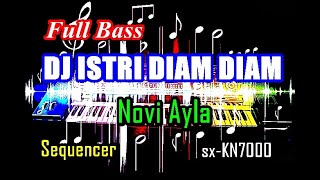 Dj Istri Diam Diam Full Bass - Novi Ayla [Karaoke] | sx-KN7000