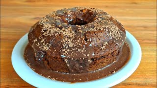 🍩 BOLO de CHOCOLATE 🍩 mais fácil do  mundo