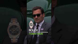 Roger Federer Wearing Rolex Watch Worth $15,515 #rogerfederer #rolex #shorts #shortsfeed