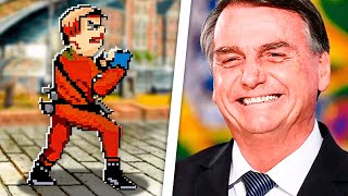 sim, eu adicionei o JAIR BOLSONARO no MUGEN KKKKKKKKK