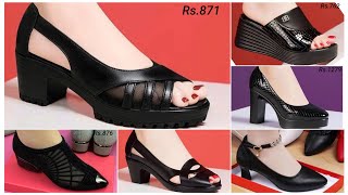 BLACK NEW TRENDING CASUAL SANDAL SHOES DESIGN FOR GIRLS