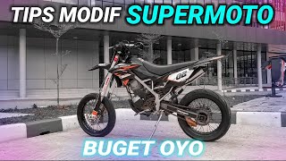 REVIEW MODIFIKASI SUPERMOTO KLX BUDGET PELAJAR‼️