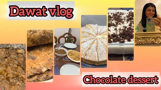 Zaberdast Dawat | chocolate dessert | meat istu | keema naan |