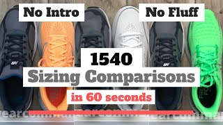 New Balance 1540v3 Sizing Comparison Photos [Fit Big or Small?]