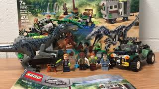 Lego Jurassic World: Baryonyx Face Off: The Treasure Hunt - 75935 - Review