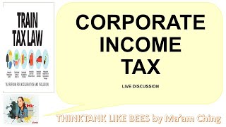 CORPORATE INCOME TAX @THINKTANKLIKEBEES