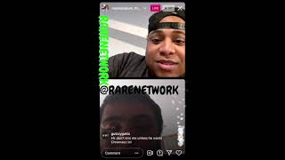 NOJOKEJIGSAW X HK X & DISSES A BALD MAN HILARIOUS IG LIVE