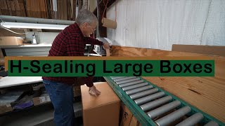 H-Sealing Large Boxes with a BP555eS