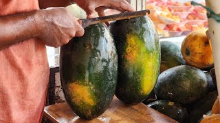 FRUIT NINJA of FRUITS | Amazing Fruits Cutting Skills | Indian Street Food In 2023