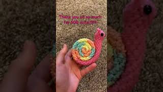 Thank you all sooo much for 500 subs!!!!!! #rainbowloom #loomigurumi #cute #shorts