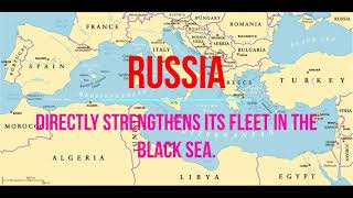 Russia: Directly strengthens its fleet in the Black Sea #ww3