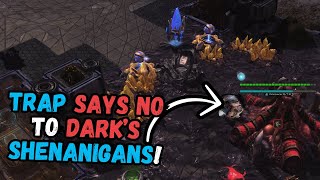 BANGER: Dark spins the roulette vs Trap and provides INSANE games! - KSL - StarCraft 2 - Mauzy