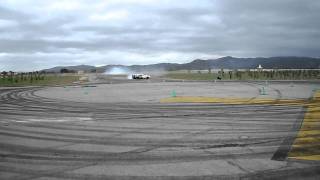 SAMUEL HUBINETTE DRIFTING IN A DODGE CHALLENGER SPRINGFEST 6