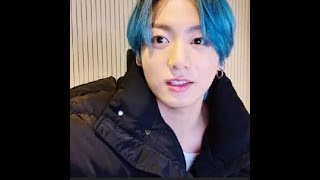 JUNGKOOK BLUE HAIR