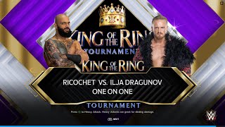 Ricochet VS Ilja Dragunov - KOTR - WWE 2K24