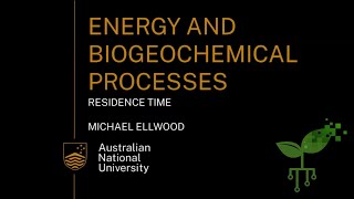 Residence time | Earth Processes | meriSTEM