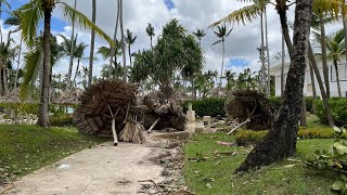 Melia Punta Cana Beach Resort hurricane Fiona aftermath