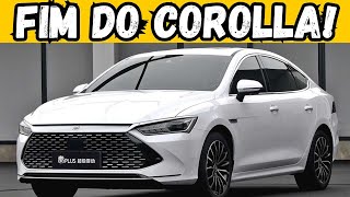 NOVO SEDAN MÉDIO BRASILEIRO DA BYD: VAI SER MUITO MAIS BARATO QUE COROLLA E SENTRA! BYD QIN PLUS