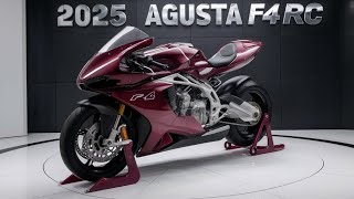 All the 2025 MV Agusta F4 RC officially reveled first look