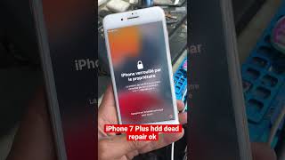 iPhone 7 plus hard disk  dead ok#apple #fix #mobile #solution #iphonerepair #backglass #iphonedead