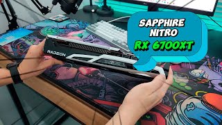 RX 6700XT Sapphire Nitro do Aliexpress - Unboxing