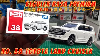 Tomica No  38 Toyota Land Cruiser トミカ No 38 トヨタ ランドクルーザー Reviews Reguler Rasa Premium