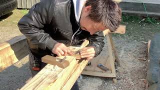 How to make Watari Ago joinery.Japanese carpenter. RCP3/7-8