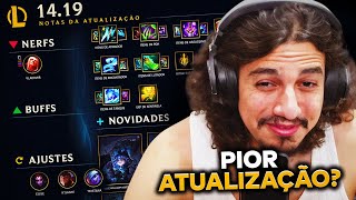 TUDO O QUE VOCÊ PRECISA SABER SOBRE AS MUDANÇA DOS ITENS! (PATCH 14.19) ft duduelista