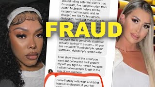 This Youtuber SCAMED her FANS and got INSTANT KARMA - Znuie the Fraud