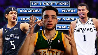 Cooking this NBA Trivia of the most recent Top 3 Draft Picks