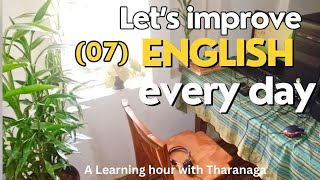 Let's learn English for one hour everyday | one hour English learning video | simple present