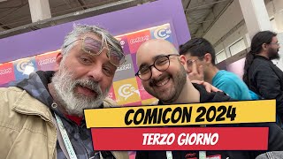 Il terzo giorno al @comiconitalia 2024