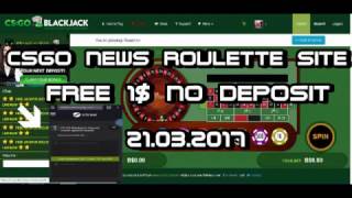 CSGO NEWS !!! ROULETTE SİTE | FREE 1$ | NO DEPOSİT | TRUSTED | VERY SAFE | 21.03.2017